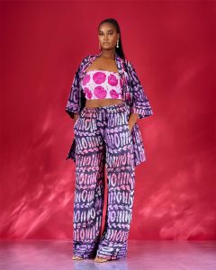 Adire 3 Piece Kimono Set