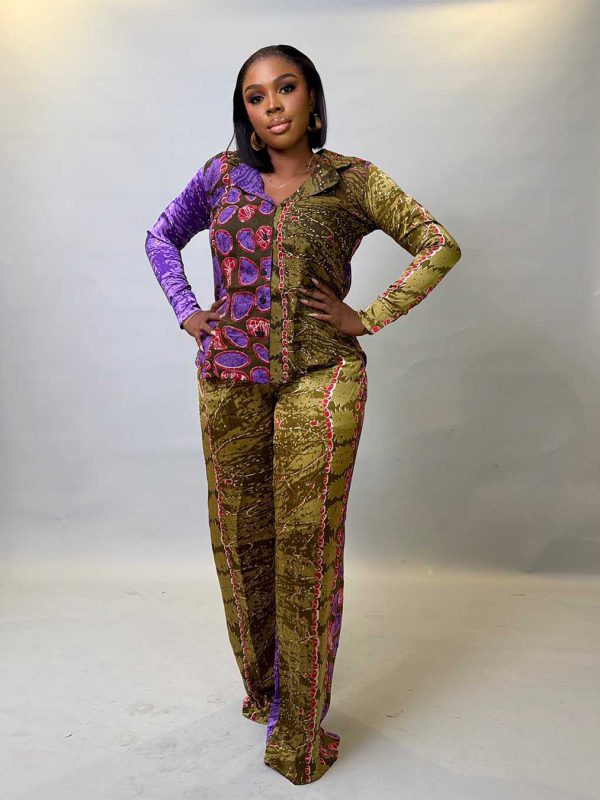 Silk/chiffon Set 10
