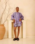 Purple Adire Set